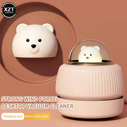 Cute Bear Desktop Vacuum